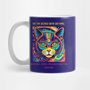 Cat Eyes (Motivation and Inspiration) Mug